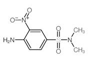Benzenesulfonamide, 4-amino-N,N-dimethyl-3-nitro-结构式