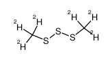 二甲基-d6三硫化物结构式