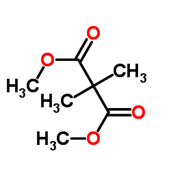 Dimethyl dimethylmalonate Structure