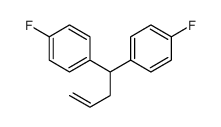 1-fluoro-4-[1-(4-fluorophenyl)but-3-enyl]benzene Structure