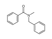 N-benzyl-N-methylbenzamide结构式