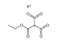 potassium ethyl dinitroacetate Structure