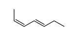 2,4-Heptadiene Structure