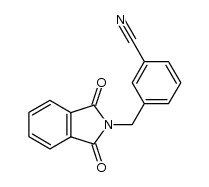 3-((1,3-dioxoisoindolin-2-yl)Methyl)benzonitrile结构式