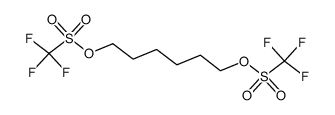 1,6-hexanediyl trifluoromethanesulfonate Structure