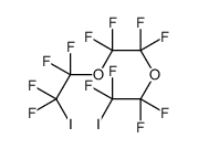 1,1,2,2-tetrafluoro-1,2-bis(1,1,2,2-tetrafluoro-2-iodoethoxy)ethane Structure