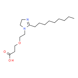 disodium 2,2'-[(octylimino)bis[(1-oxopropane-3,1-diyl)imino]]bis[2-methylpropanesulphonate] structure