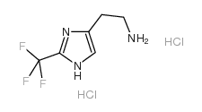 2-(2-三氟甲基咪唑-4-基)乙胺双盐酸盐结构式