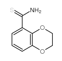 2,3-二氢-1,4-苯并二噁烷-5-硫代酰胺结构式