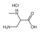 3-Amino-N-Methylalanine Monohydrochloride structure