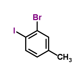 3-Bromo-4-iodotoluene Structure