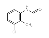 Formamide,N-(3-chloro-2-methylphenyl)-结构式