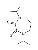 1,4-Diazepine-2,3-dithione, 1,4-diisopropyl-perhydro-结构式