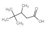 3,4,4-三甲基戊酸结构式