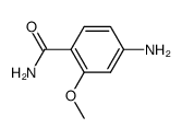 2-甲氧基-4-氨基苯酰胺结构式