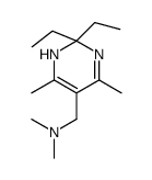 5-Pyrimidinemethanamine,2,2-diethyl-2,3-dihydro-N,N,4,6-tetramethyl-(9CI)结构式