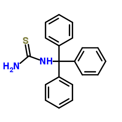 N-三苯甲基硫脲结构式