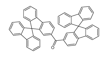 Methanone, bis(9,9'-spirobi[9H-fluoren]-2-yl)- Structure