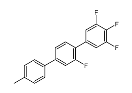 1,2,3-trifluoro-5-[2-fluoro-4-(4-methylphenyl)phenyl]benzene结构式