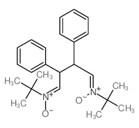 oxido-[4-(oxido-tert-butyl-azaniumylidene)-2,3-diphenyl-butylidene]-tert-butyl-azanium Structure