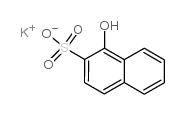 1-萘酚-2-磺酸钾盐结构式