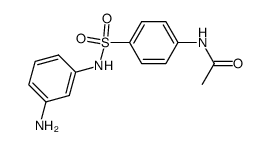N-acetyl-sulfanilic acid-(3-amino-anilide)结构式