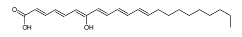 7-hydroxydocosa-2,4,6,8,10,12-hexaenoic acid结构式