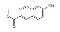 7-羟基异喹啉-3-羧酸甲酯结构式
