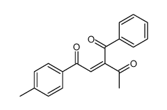 3-benzoyl-1-(4-methylphenyl)pent-2-ene-1,4-dione Structure