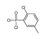 1-chloro-2-dichlorophosphoryl-4-methylbenzene结构式