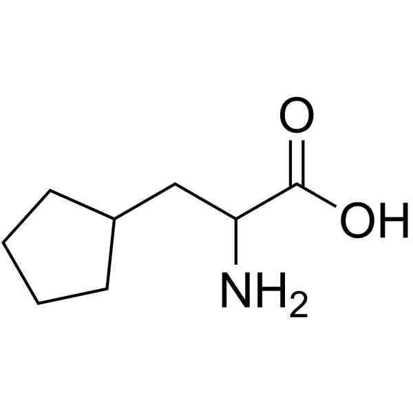 3-环戊基-DL-丙氨酸结构式