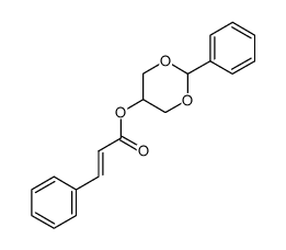 β-Cinnamoyl-α,γ-benzyliden-glycerin结构式
