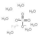 硫酸亚铁(II)二水结构式