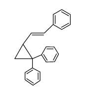 1,1'-{2-[(E)-2-phenylethenyl]cyclopropane-1,1-diyl}dibenzene Structure
