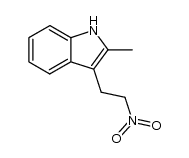 2-Methyl-3-(2-nitroethyl)-1H-indole Structure