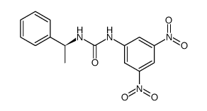 1-(3,5-Dinitro-phenyl)-3-((S)-1-phenyl-ethyl)-urea结构式