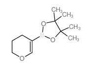 3,4-二氢-2H-吡喃-5-硼酸频哪醇酯结构式
