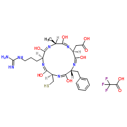 Cyclo(-Arg-Ala-Asp-D-Phe-Cys) trifluoroacetate salt picture