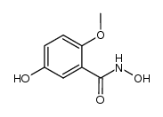 N,5-dihydroxy-2-methoxybenzamide结构式