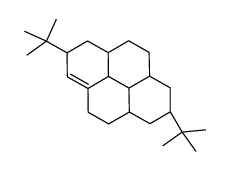2,7-ditert-butyl-1,2,3,3a,4,5,5a,6,7,9,10,10a,10b,10c-tetradecahydropyrene Structure