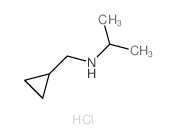N-(cyclopropylmethyl)-2-propanamine hydrochloride Structure