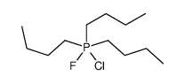 tributyl-chloro-fluoro-λ5-phosphane Structure