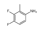 3,4-二氟-2-甲基苯胺结构式