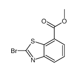 methyl 2-bromo-1,3-benzothiazole-7-carboxylate Structure