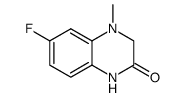 6-fluoro-4-methyl-3,4-dihydroquinoxalin-2(1H)-one Structure