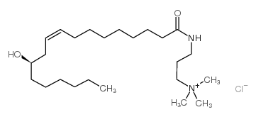 蓖麻醇酸酰胺丙基三甲基氯化铵结构式
