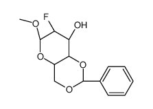 METHYL-4,6-O-BENZYLIDENE-2-DEOXY-2-FLUORO-BETA-D-MANNOPYRANOSIDE Structure