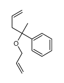 2-prop-2-enoxypent-4-en-2-ylbenzene Structure