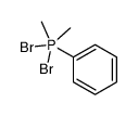 dibromo-dimethyl-phenyl-λ5-phosphane Structure