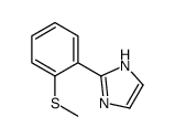 2-(2-METHYLSULFANYL-PHENYL)-1H-IMIDAZOLE结构式